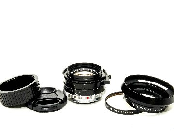 35/1.4 Summilux  L#2680371  2nd-Model 球面レンズ ライカM用 メタルレンズフード付(純正) 前後キャップ付 距離計連動の画像
