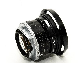 35/1.4 Summilux  L#2680371  2nd-Model 球面レンズ ライカM用 メタルレンズフード付(純正) 前後キャップ付 距離計連動の画像