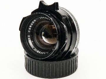 35/1.4 Summilux  L#2680371  2nd-Model 球面レンズ ライカM用 メタルレンズフード付(純正) 前後キャップ付 距離計連動の画像