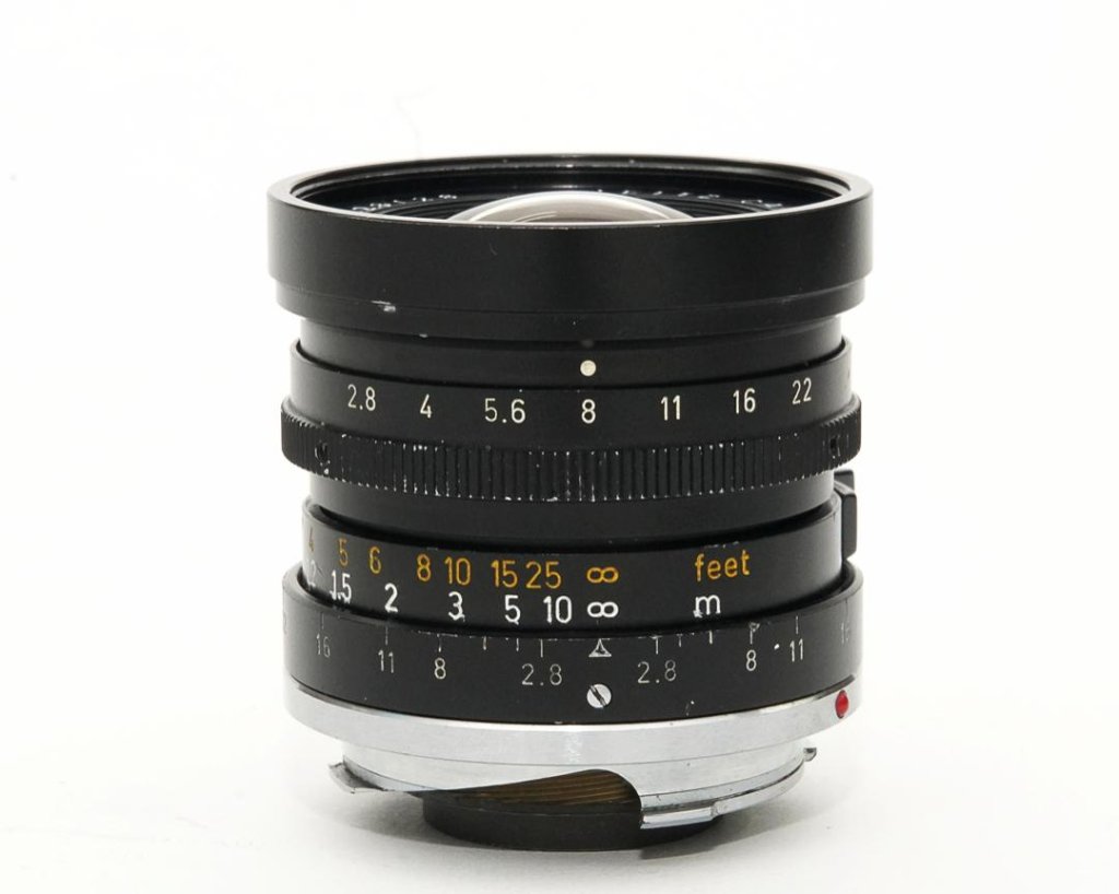 28/2.8 ELMARIT-M  L#2544078 ライカM用 前後キャップ付  距離計連動　E46  の画像