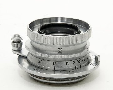 35/3.5 Summaron  L#1061894 (Made in Germany) ライカスクリュー(L39)用  前後レンズキャップ付 フード&フィルターは36mm φカブセの画像