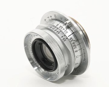 35/3.5 Summaron  L#1061894 (Made in Germany) ライカスクリュー(L39)用  前後レンズキャップ付 フード&フィルターは36mm φカブセの画像