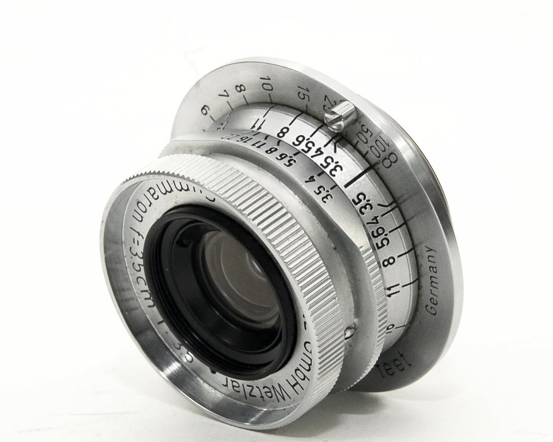 35/3.5 Summaron L#1220331 Made in Germany Leitz   ライカスクリュー(L39)用 　1953年製の画像