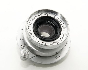 35/3.5 Summaron L#1220331 Made in Germany Leitz   ライカスクリュー(L39)用 　1953年製の画像