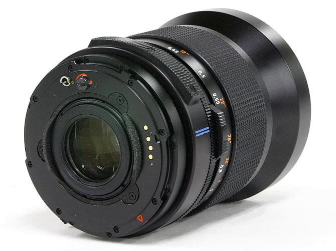 50/2.8 Distagon T* FE FLEレンズ (フローティング機構)  V-シリーズ,ハッセルF用 前後キャップ付の画像