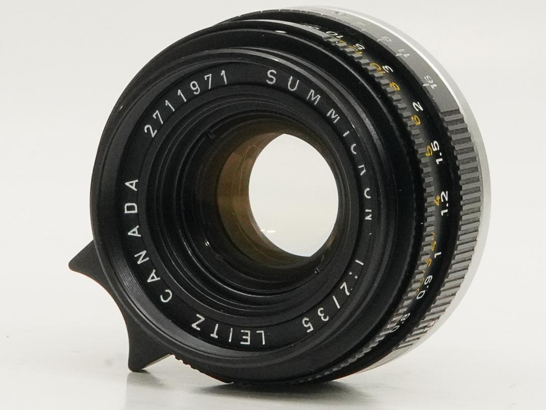 35/2 Summicron SN.2711971 Made in Canada 距離計連動の画像