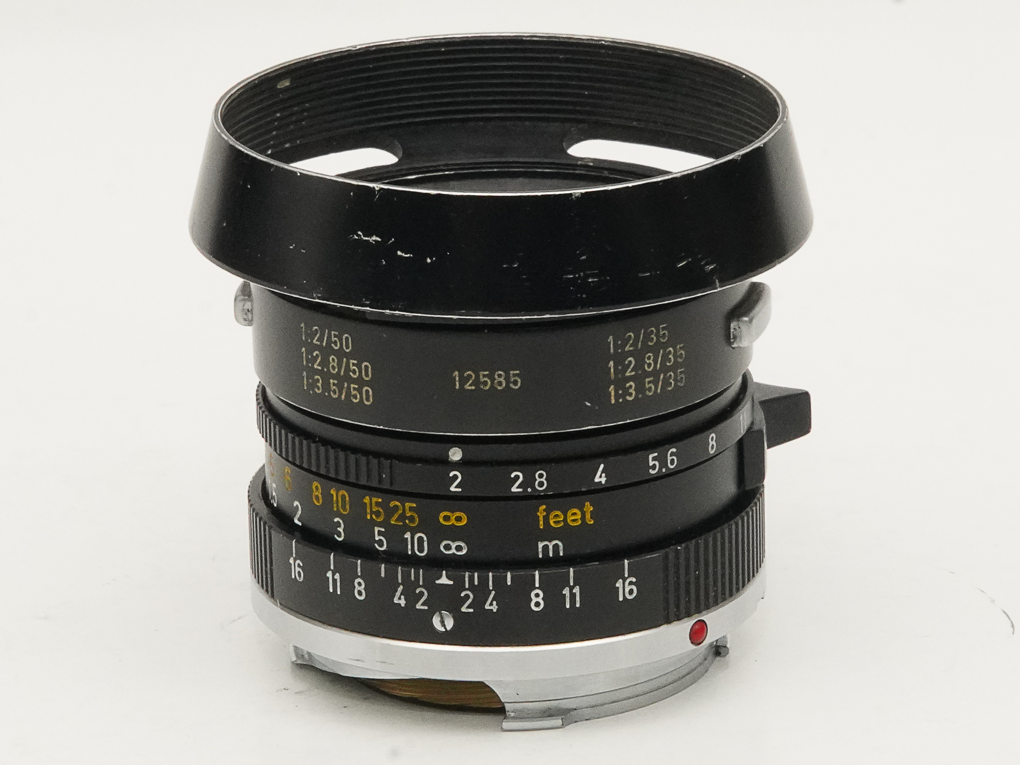 35/2 Summicron SN.2711971 Made in Canada 距離計連動の画像