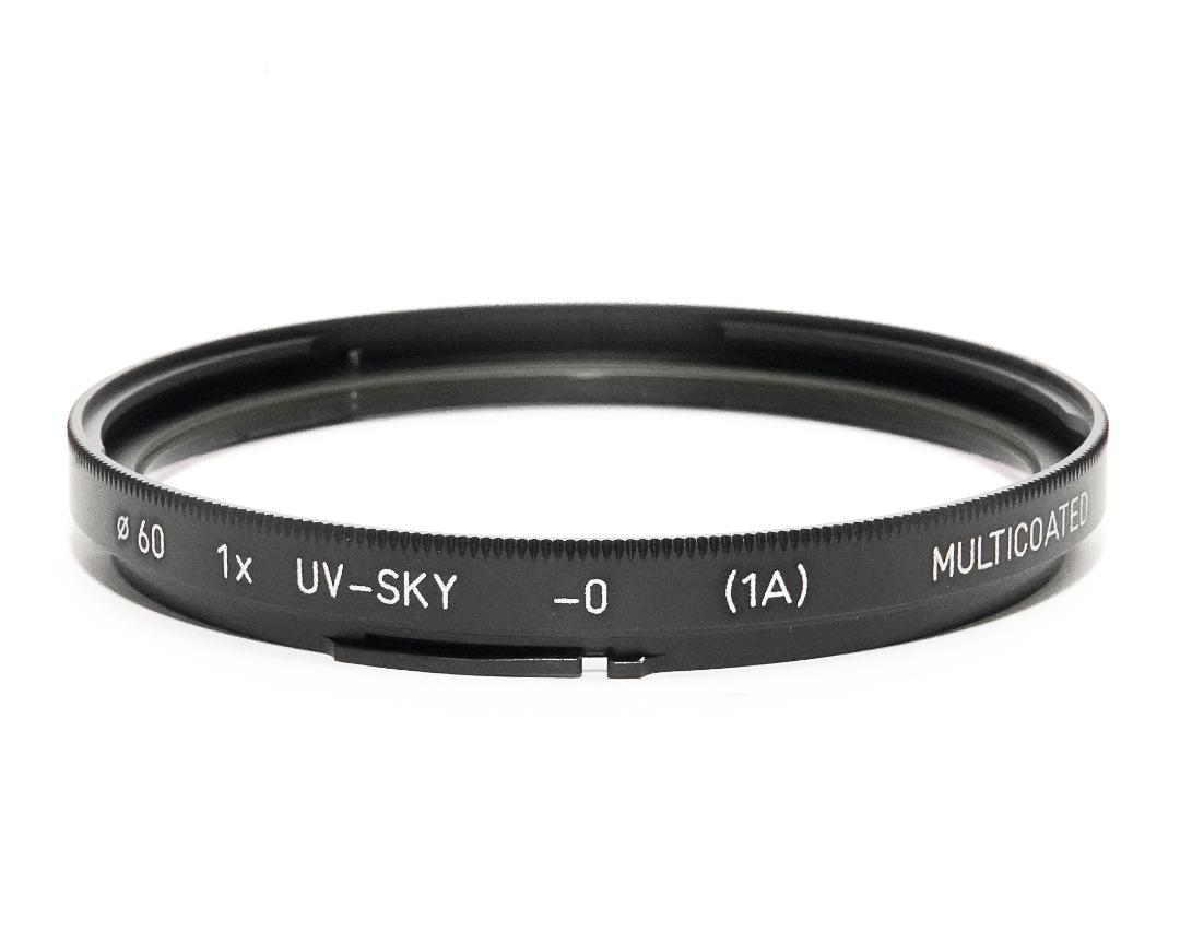 B-60  ハッセルフィルターUV-SKY MULTICOATED  CF-レンズ 38ミリ～250ミリ用  Hasselblad  純正品 元箱.Pケース付 新品の画像