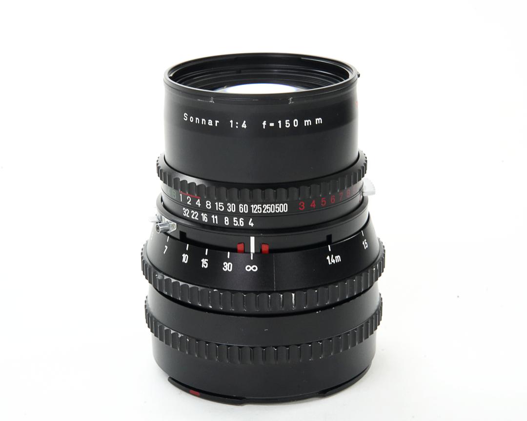 150/4 Sonnar T* (Cレンズ) ハッセルブラッド Vシリーズ用  SYNCHRO COMPUR M.X.V.Shutter 付  前後キヤップ付の画像