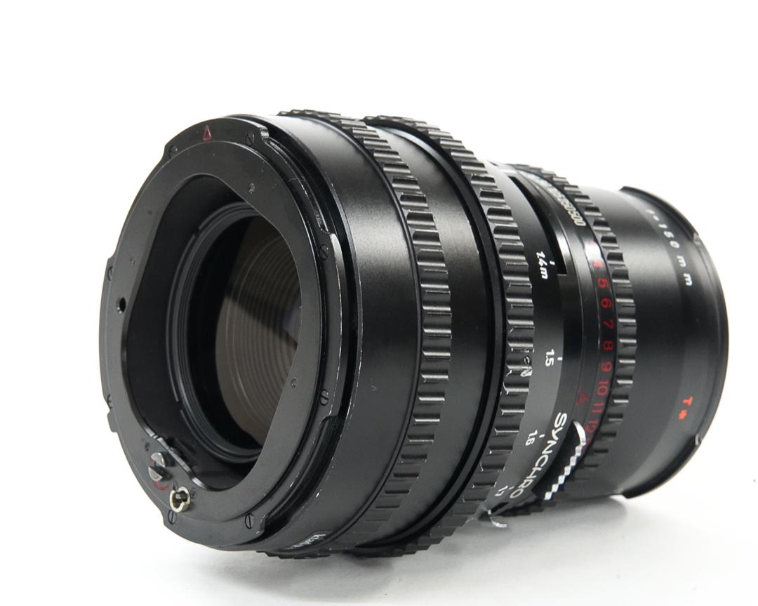 150/4 Sonnar T* (Cレンズ) ハッセルブラッド Vシリーズ用  SYNCHRO COMPUR M.X.V.Shutter 付  前後キヤップ付の画像