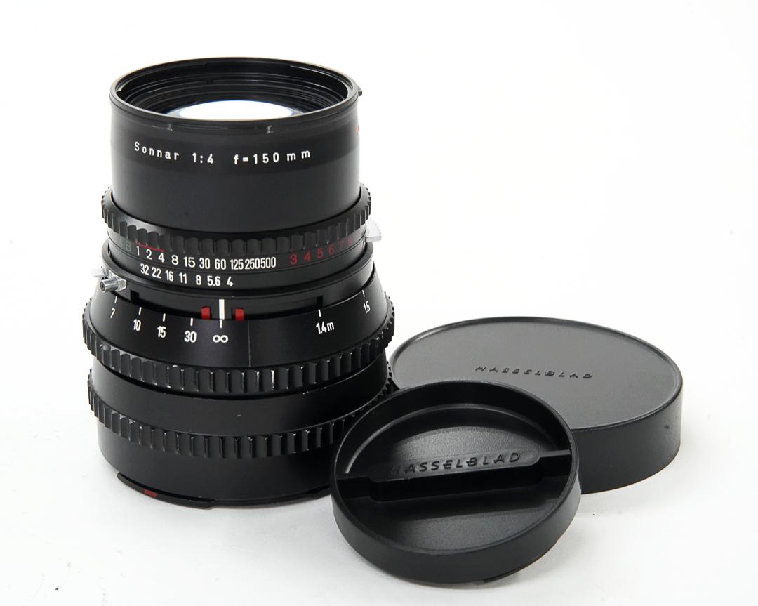 150/4 Sonnar T* (Cレンズ) ハッセルブラッド Vシリーズ用  SYNCHRO COMPUR M.X.V.Shutter 付  前後キヤップ付の画像