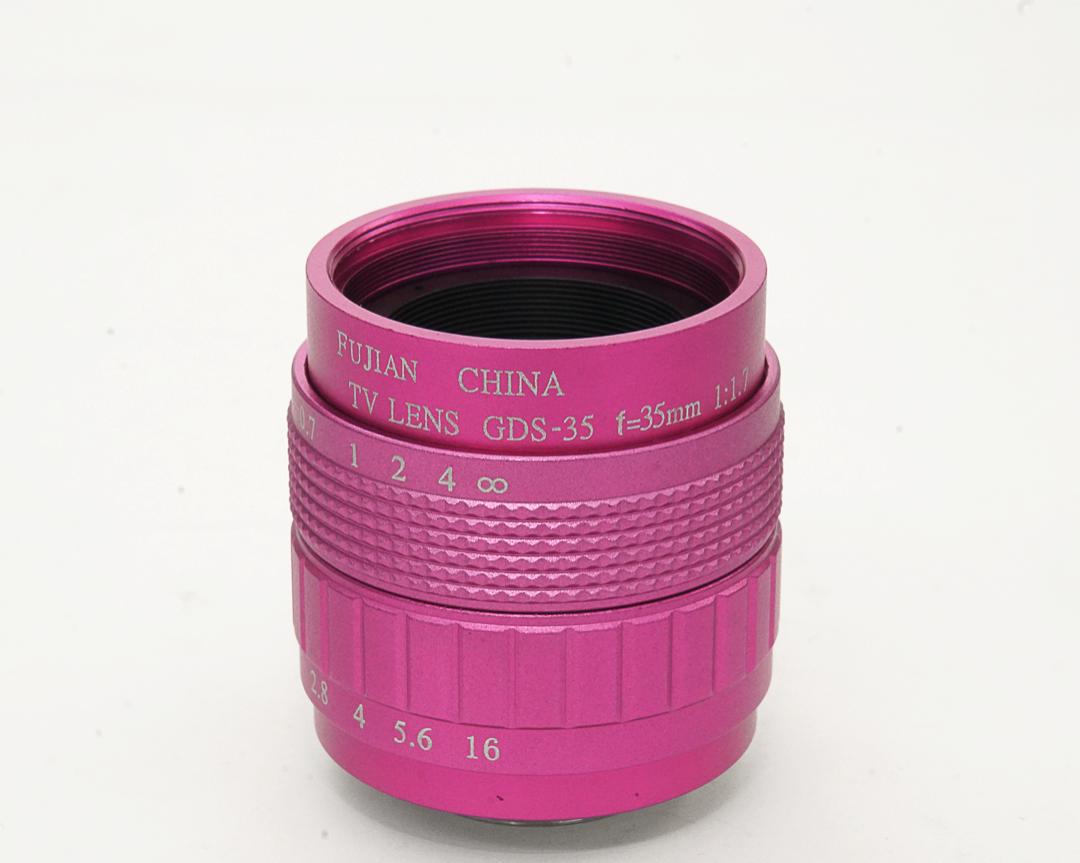 35/1.7 FUJIAN CHINA TV LENS Cマウント  の画像
