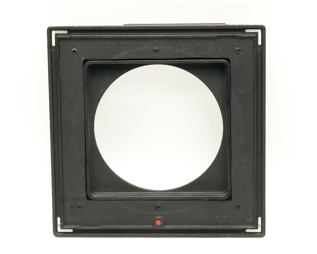 Sinar 用 Linhof Technika 4×5inレンズ 　アダプタボード，14 cm 角 Sinarオリジナルボード使用　中古品の画像