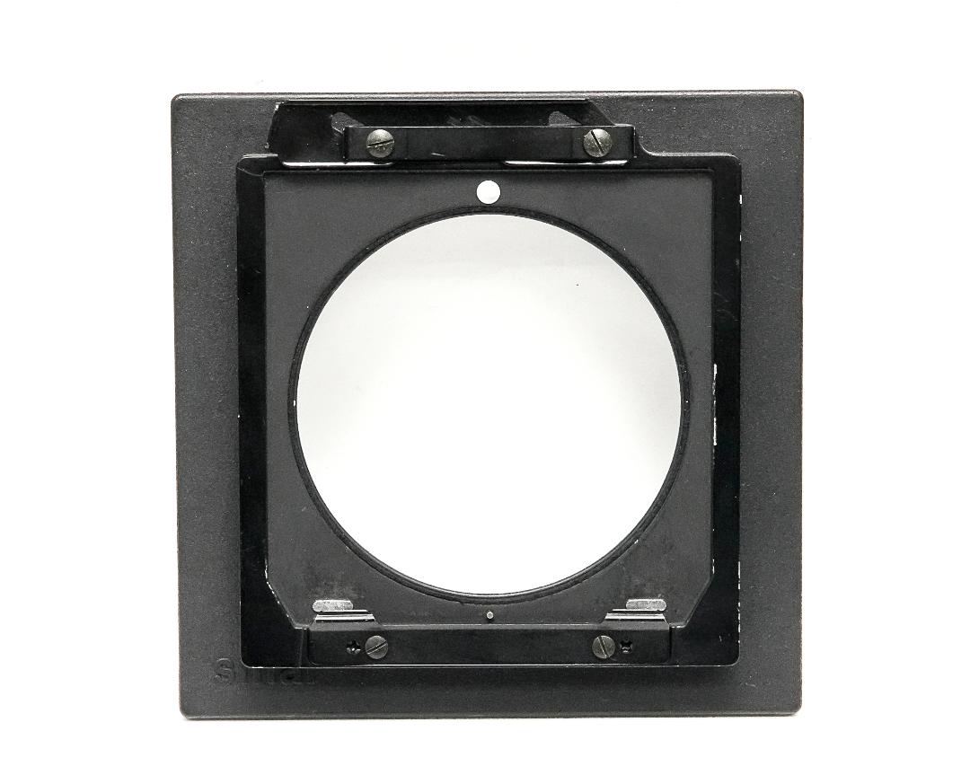 Sinar 用 Linhof Technika 4×5inレンズ 　アダプタボード，14 cm 角 Sinarオリジナルボード使用　中古品の画像