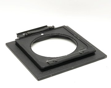 Sinar 用 Linhof Technika 4×5inレンズ 　アダプタボード，14 cm 角 Sinarオリジナルボード使用　中古品の画像