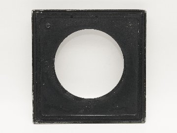Sinar 用  リンホフテヒニカ4×5inレンズ アダプタボード，14 cm 角 Sinar S型当時オリジナルボード使用　中古品の画像