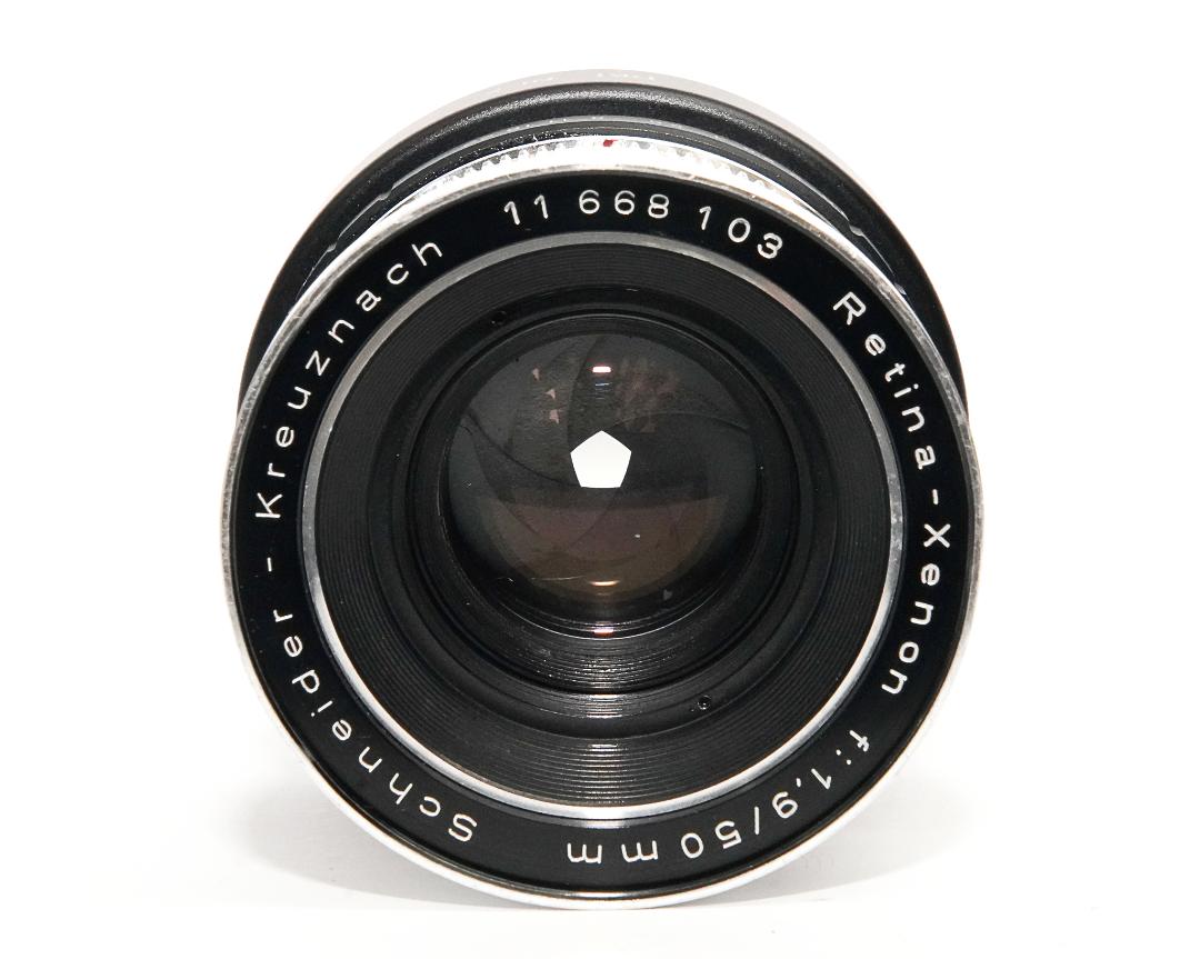 50/1.9   Retina-Xenon　Schneider-Kreuznach　Germany　Sony/E マウントアダプタ付の画像