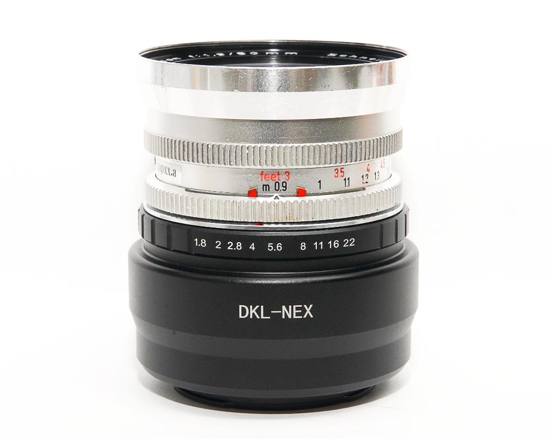 50/1.9   Retina-Xenon　Schneider-Kreuznach　Germany　Sony/E マウントアダプタ付の画像