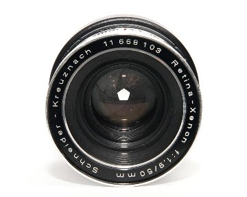 50/1.9   Retina-Xenon　Schneider-Kreuznach　Germany　Sony/E マウントアダプタ付の画像