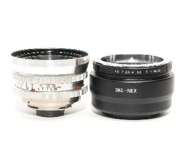 50/1.9   Retina-Xenon　Schneider-Kreuznach　Germany　Sony/E マウントアダプタ付の画像