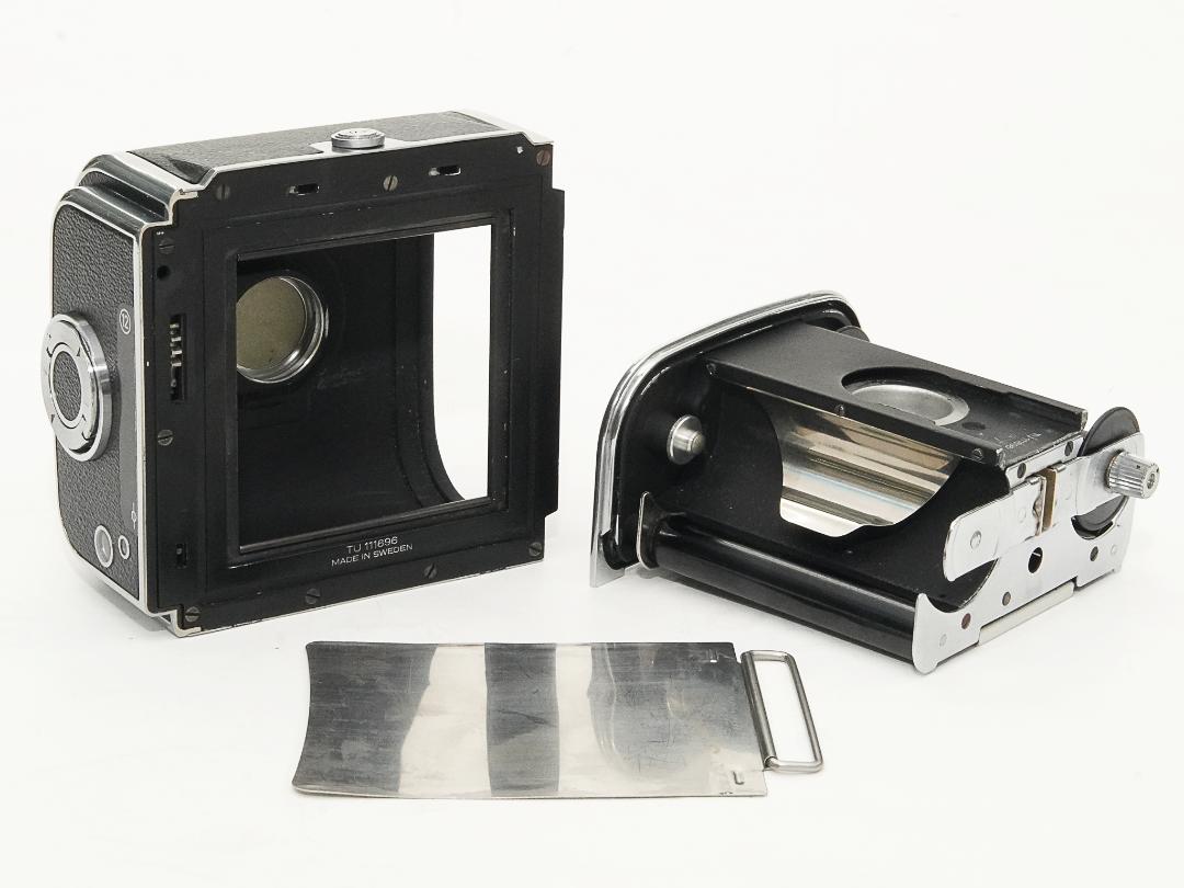 Hasselblad 500C  80/2.8 Planar (Cレンズ ) M-12マガジン スタンダード焦点板 ネックストラップ付 日本語使用説明書付(コピー)の画像