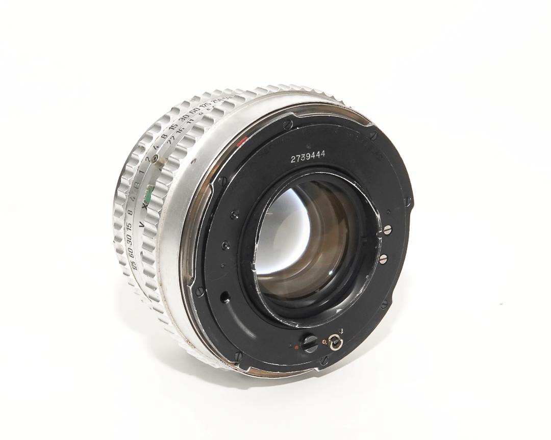 LEICA - 【6枚玉】ハッセルブラッド 80mm 2.8 メタルフード付き 80/2.8 Planar (Cレンズ) 6枚玉 Rare中のレアモノ