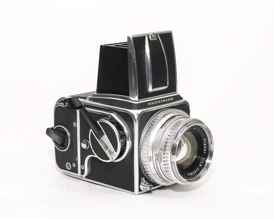LEICA - 【6枚玉】ハッセルブラッド 80mm 2.8 メタルフード付き 80/2.8 Planar (Cレンズ) 6枚玉 Rare中のレアモノ