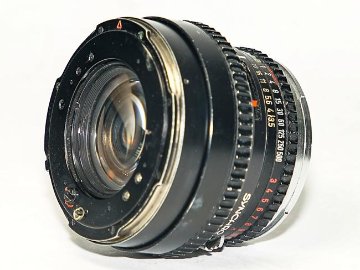 100/3.5 Planar (Cレンズ) 先白 ハッセルブラッド Vシリーズ用  SYNCHRO COMPUR M.X.V.Shutter 付 純正前後キャップ付 (通称山岳プラナー)の画像