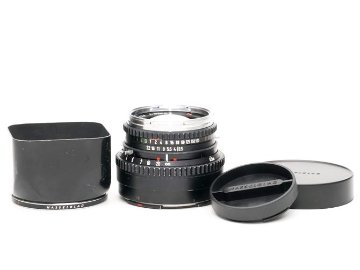 100/3.5 PlanarT*(Cレンズ) 先白 ハッセルブラッド Vシリーズ用  SYNCHRO COMPUR M.X.V.Shutter 付 純正メタルフード,純正前後キャップ付 山岳プラナーの画像