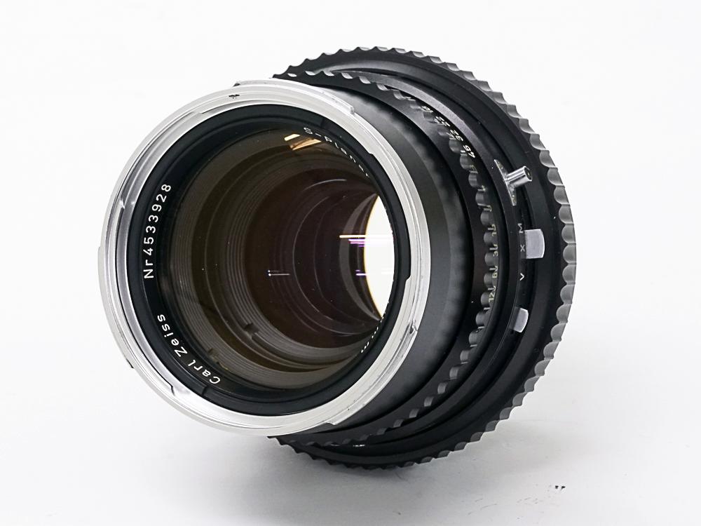 135/5.6 S-Planar  (Cレンズ) 先白 ハッセルブラッド Vシリーズ用  SYNCHRO COMPUR M.X.V.Shutter 付 純正前後キャップ付の画像