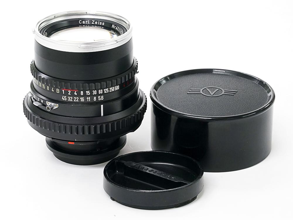135/5.6 S-Planar  (Cレンズ) 先白 ハッセルブラッド Vシリーズ用  SYNCHRO COMPUR M.X.V.Shutter 付 純正前後キャップ付の画像