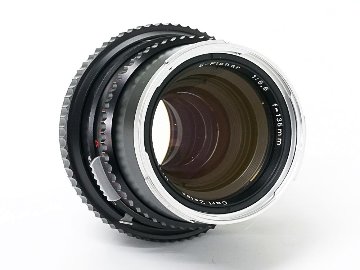 135/5.6 S-Planar  (Cレンズ) 先白 ハッセルブラッド Vシリーズ用  SYNCHRO COMPUR M.X.V.Shutter 付 純正前後キャップ付の画像