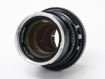 135/5.6 S-Planar  (Cレンズ) 先白 ハッセルブラッド Vシリーズ用  SYNCHRO COMPUR M.X.V.Shutter 付 純正前後キャップ付の画像