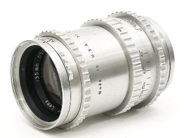 135/3.5 Ektar (Kodak) ハッセル1600&1000F用  オーバーフォール済  丸々の真円絞りの画像