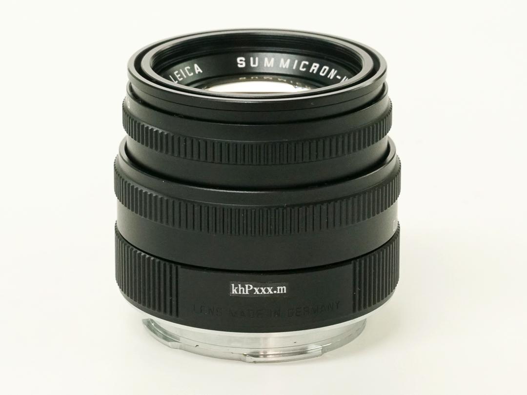 50/2 Summicron (made in Germany) ライカＭ用  L#355375 後キャップ付 距離計連動の画像