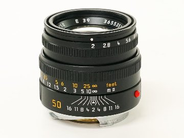 50/2 Summicron (made in Germany) ライカＭ用  L#355375 後キャップ付 距離計連動の画像