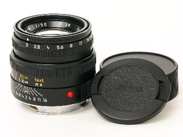 50/2 Summicron (made in Germany) ライカＭ用  L#355375 後キャップ付 距離計連動の画像
