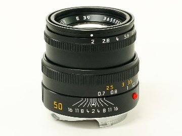 50/2 Summicron (made in Germany) ライカＭ用  L#355375 後キャップ付 距離計連動の画像