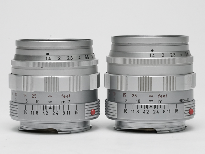 50/1.4 SUMMILUX (ズミルックス) (made in Germany) ライカＭ用 第１世代の初期バアージョン　貴婦人の呼称の画像