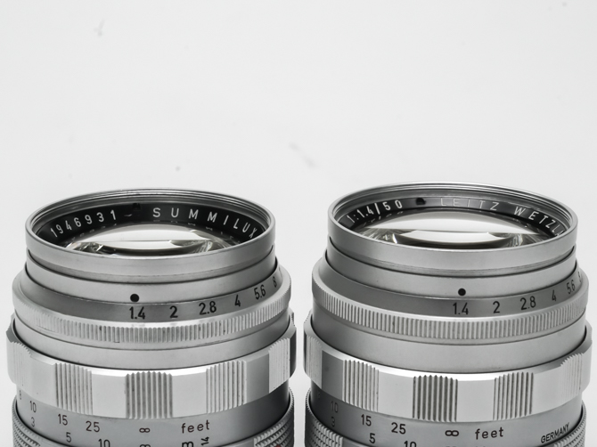 50/1.4 SUMMILUX (ズミルックス) (made in Germany) ライカＭ用 第１世代の初期バアージョン　貴婦人の呼称の画像