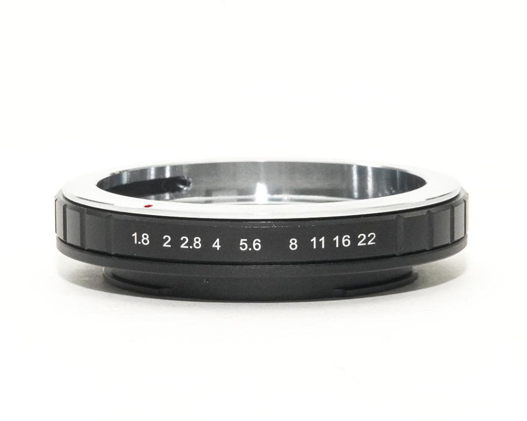 Deckelマウントのレンズを→Nikon F 一眼レフカメラへ) ∞ OK 　　　　 ベッサマチックマウント&ウルトラマチックマウント&Retina Flexマウントが使用可能の画像