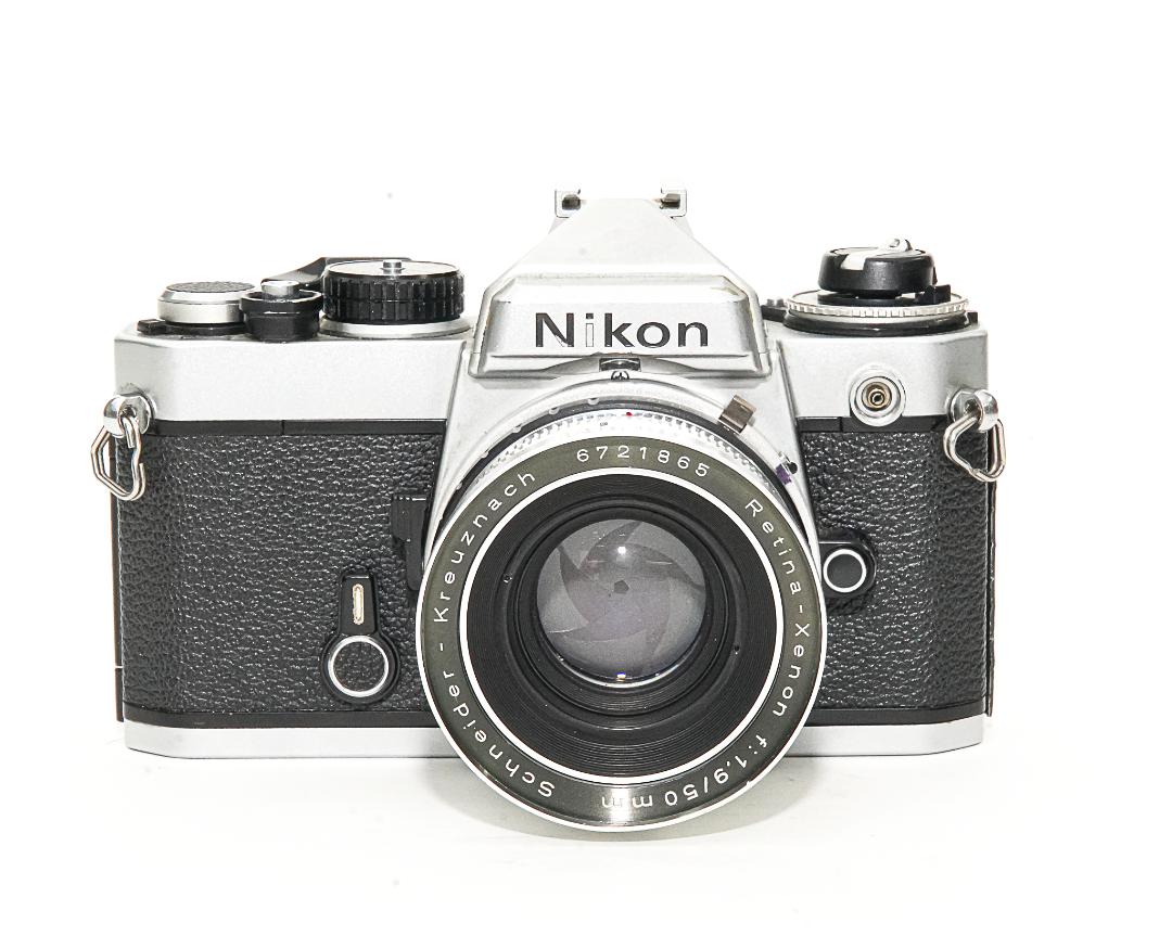 Deckelマウントのレンズを→Nikon F 一眼レフカメラへ) ∞ OK 　　　　 ベッサマチックマウント&ウルトラマチックマウント&Retina Flexマウントが使用可能の画像