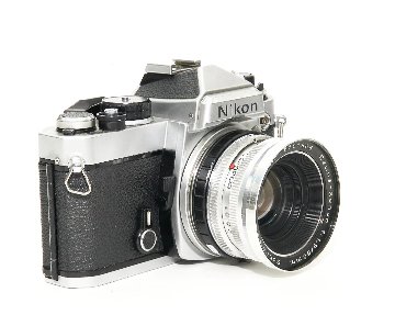 Deckelマウントのレンズを→Nikon F 一眼レフカメラへ) ∞ OK 　　　　 ベッサマチックマウント&ウルトラマチックマウント&Retina Flexマウントが使用可能の画像