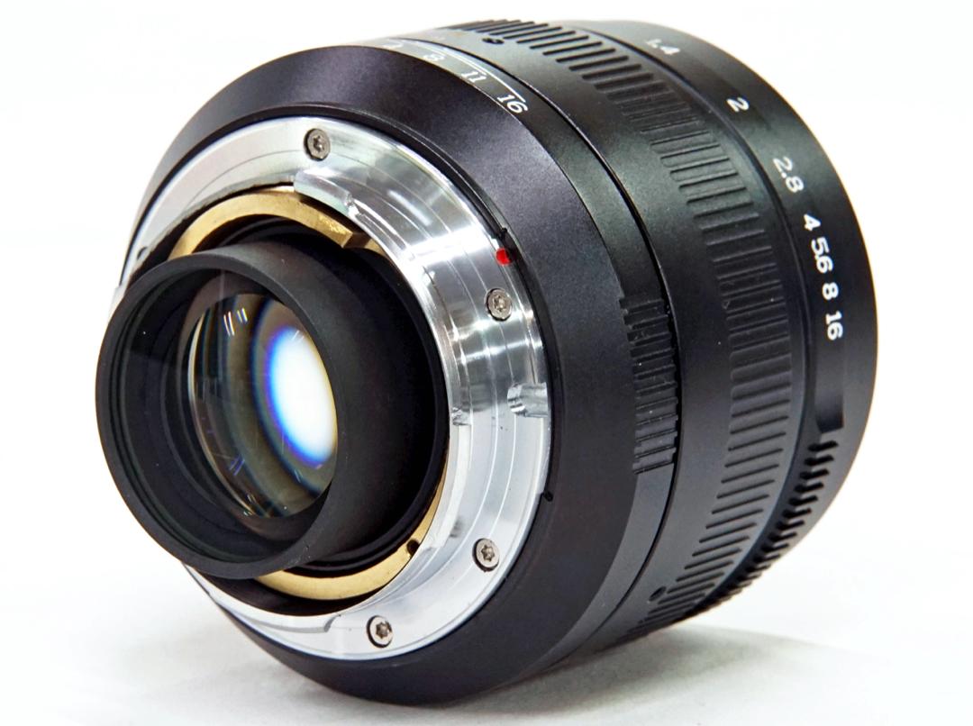 50 /1.1 七工匠 7Artisans (black ) ライカＭ用 距離計連動 フランジ、距離計連動調整済み 新品未使用　元箱付の画像