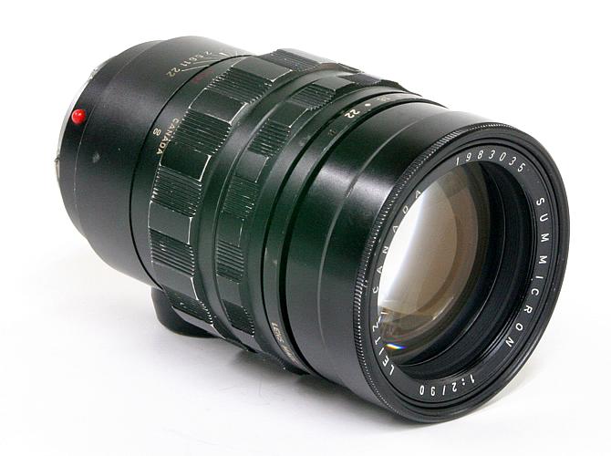 90/2 SUMMICRON (ズミクロン) ライカM用　距離計連動 レンズフード内臓の画像