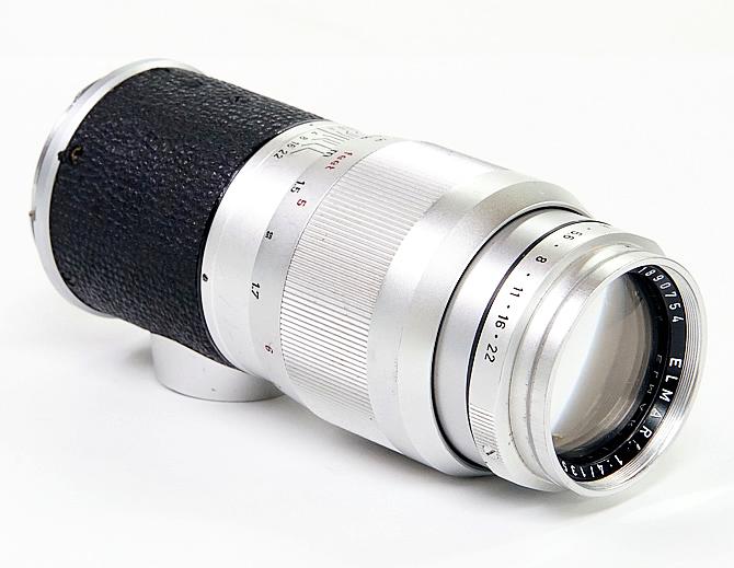 135/4 Elmar (Germany) ライカM用  距離計連動 前後キャップ付 ビゾフレックス使用可の画像