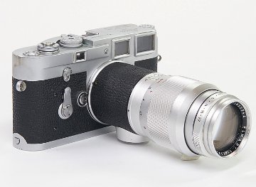 135/4 Elmar (Germany) ライカM用  距離計連動 前後キャップ付 ビゾフレックス使用可の画像