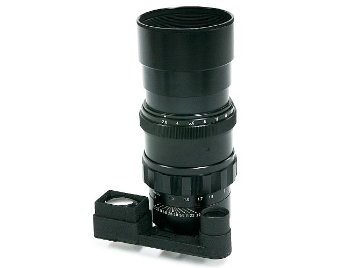 135/2.8 Elmarit (Canada) ライカM用  ビゾフレックスに使用可 メタルフード内蔵(キャップ付) 距離計連動の画像