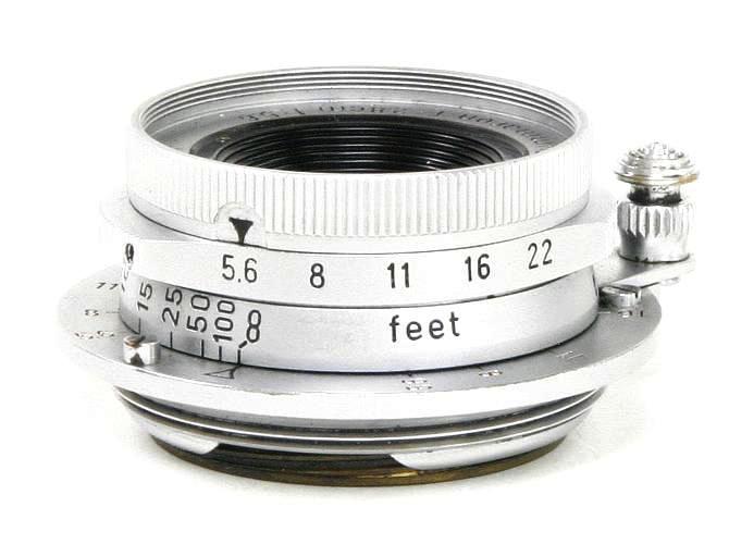 28/5.6 Red Summaron ライカスクリュー(L39)用  距離計連動　Germany L#1413349, 1956年製造　　　　　　　　　Original L-39の画像