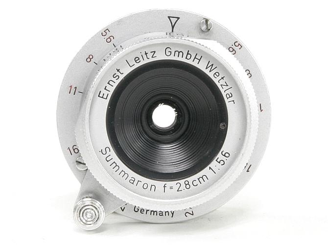 28/5.6 Red Summaron ライカスクリュー(L39)用  距離計連動　Germany L#1413349, 1956年製造　　　　　　　　　Original L-39の画像